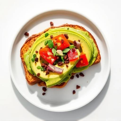 Image of a quick and easy Biltong and Avocado Toast
