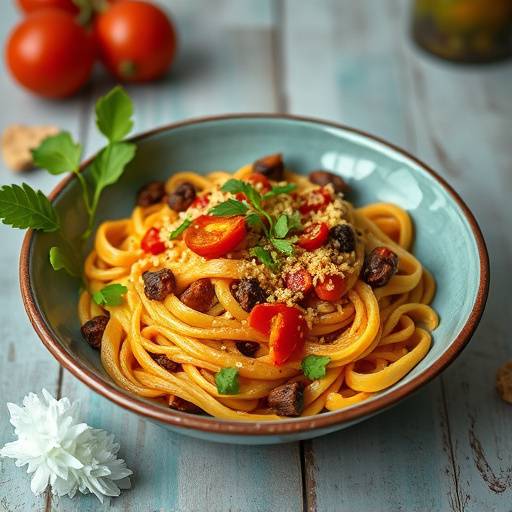 Image of quick and easy Chakalaka Pasta